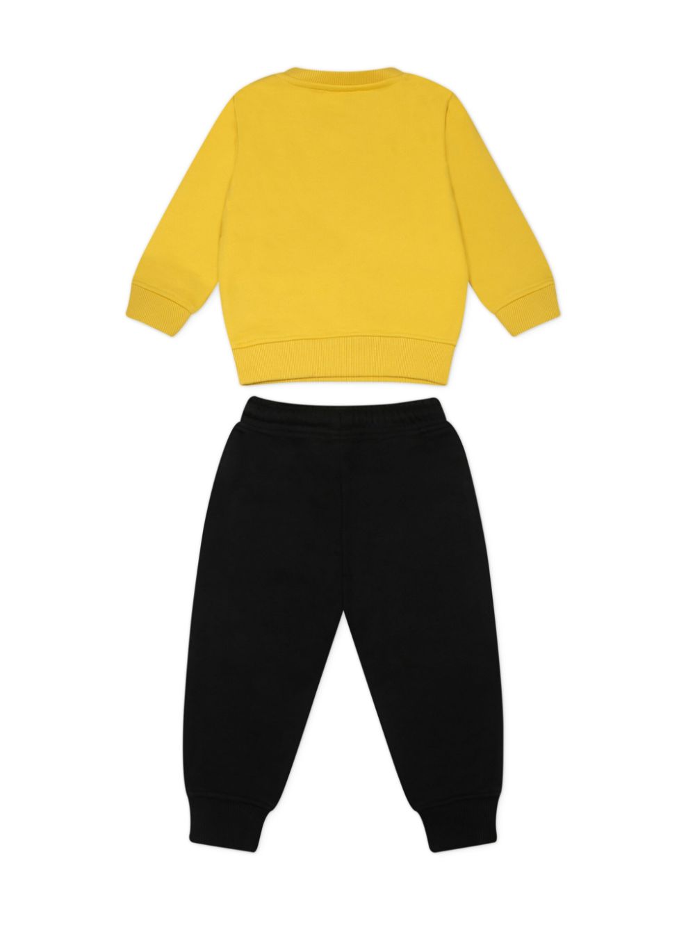 John Richmond Junior logo-intarsia tracksuit - Geel