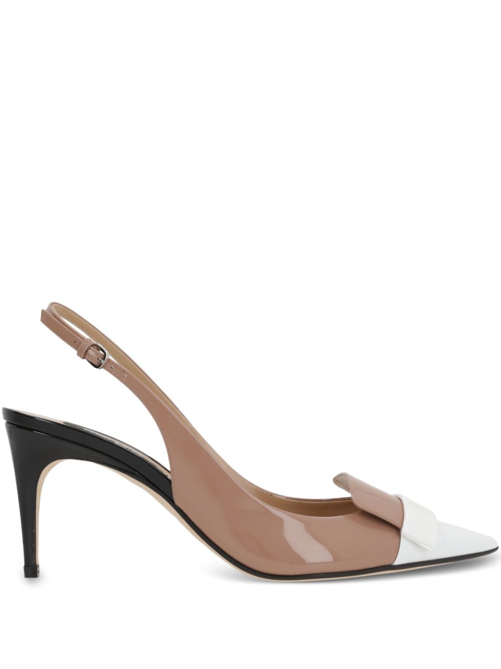 Sergio Rossi 75mm SR1 pumps Neutrals