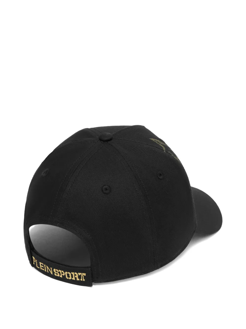 Plein Sport Tiger-claw Baseball Cap In Black