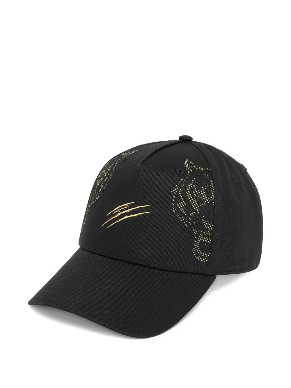 Plein Sport タイガークロウ キャップ - ブラック Plein Sport タイガークロウ キャップ - ブラック