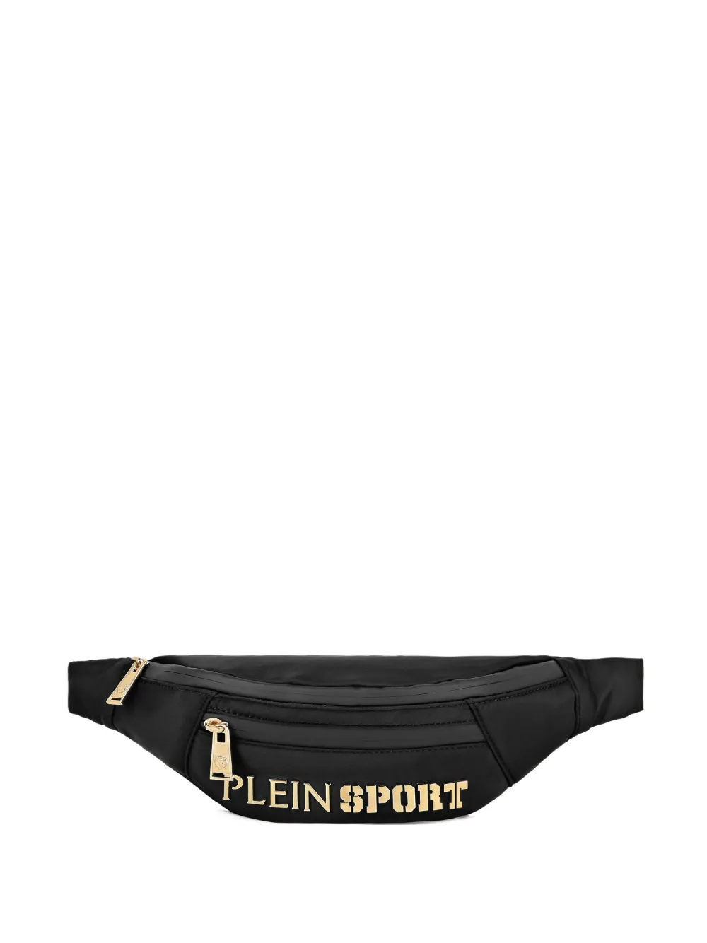 Plein Sport ロゴ ベルトバッグ - ブラック Plein Sport ロゴ ベルトバッグ - ブラック