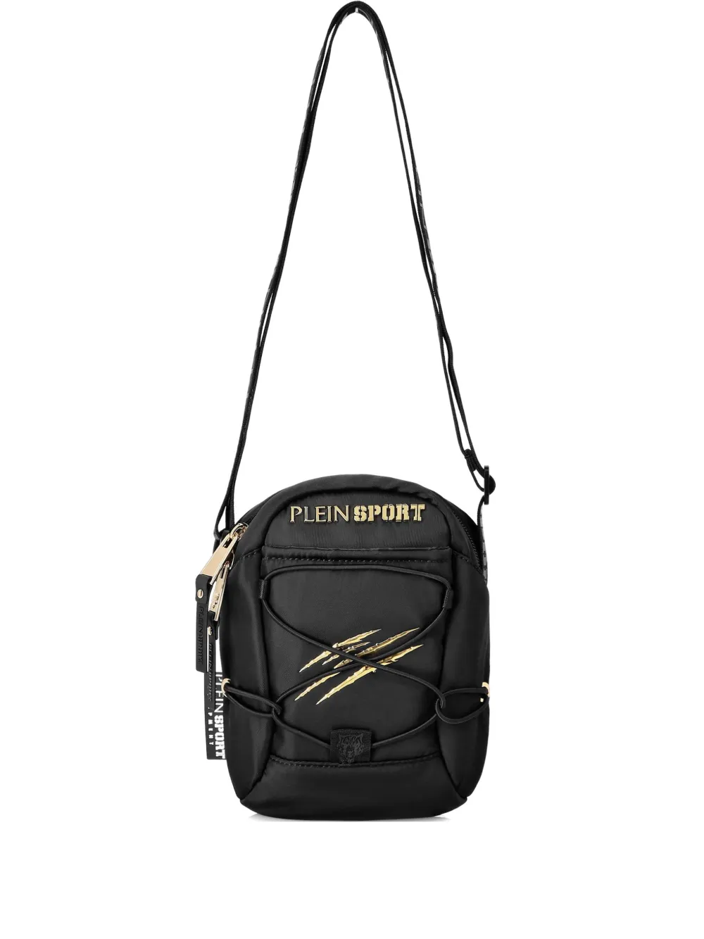 Plein Sport ロゴ ショルダーバッグ - ブラック Plein Sport ロゴ ショルダーバッグ - ブラック