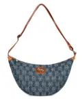 Philipp Plein medium monogram shoulder bag - Blue