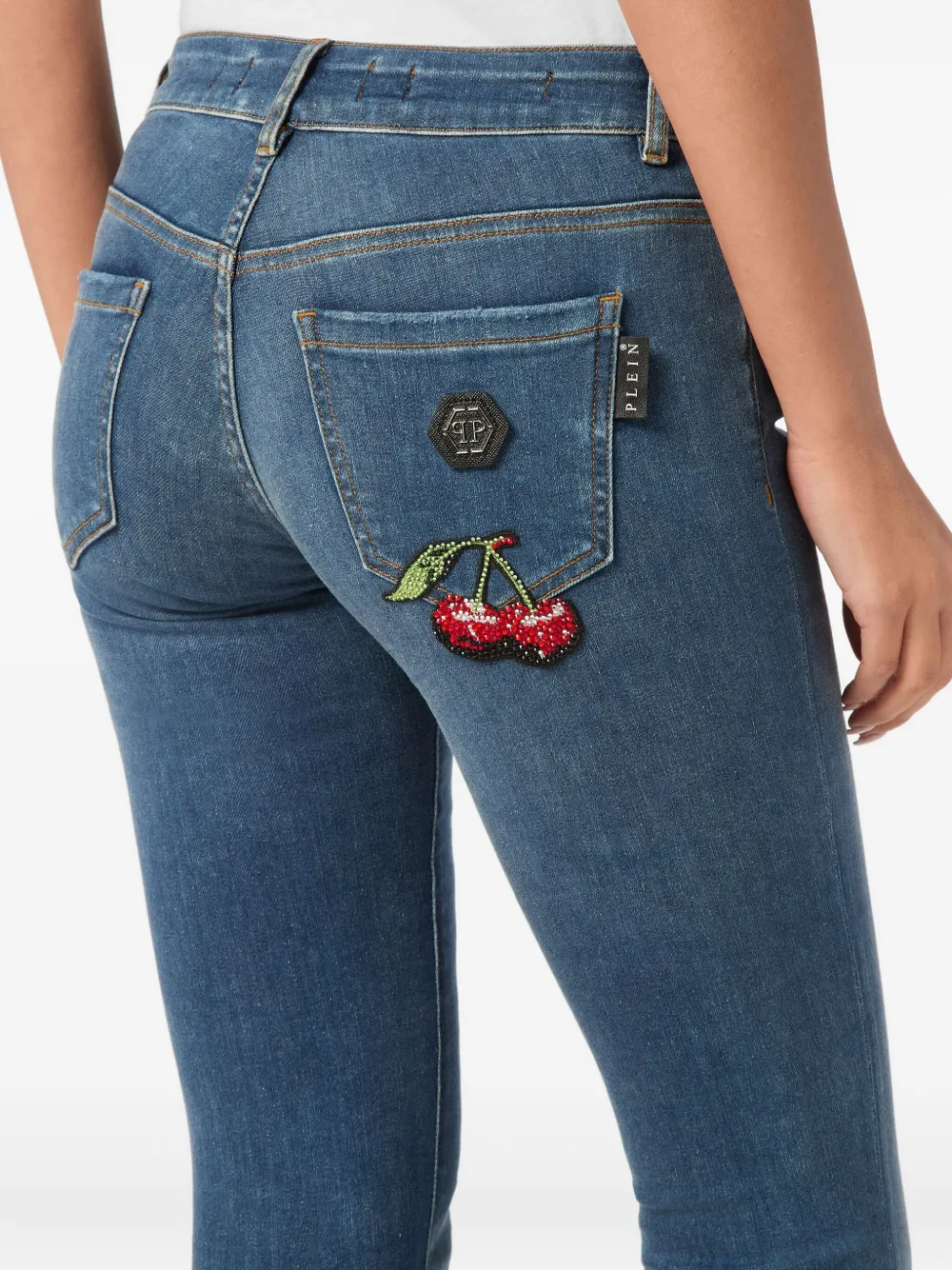 Philipp Plein Skinny jeans Blauw