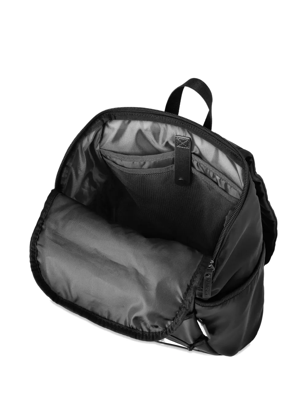 Plein Sport Rugzak met logopatch Zwart