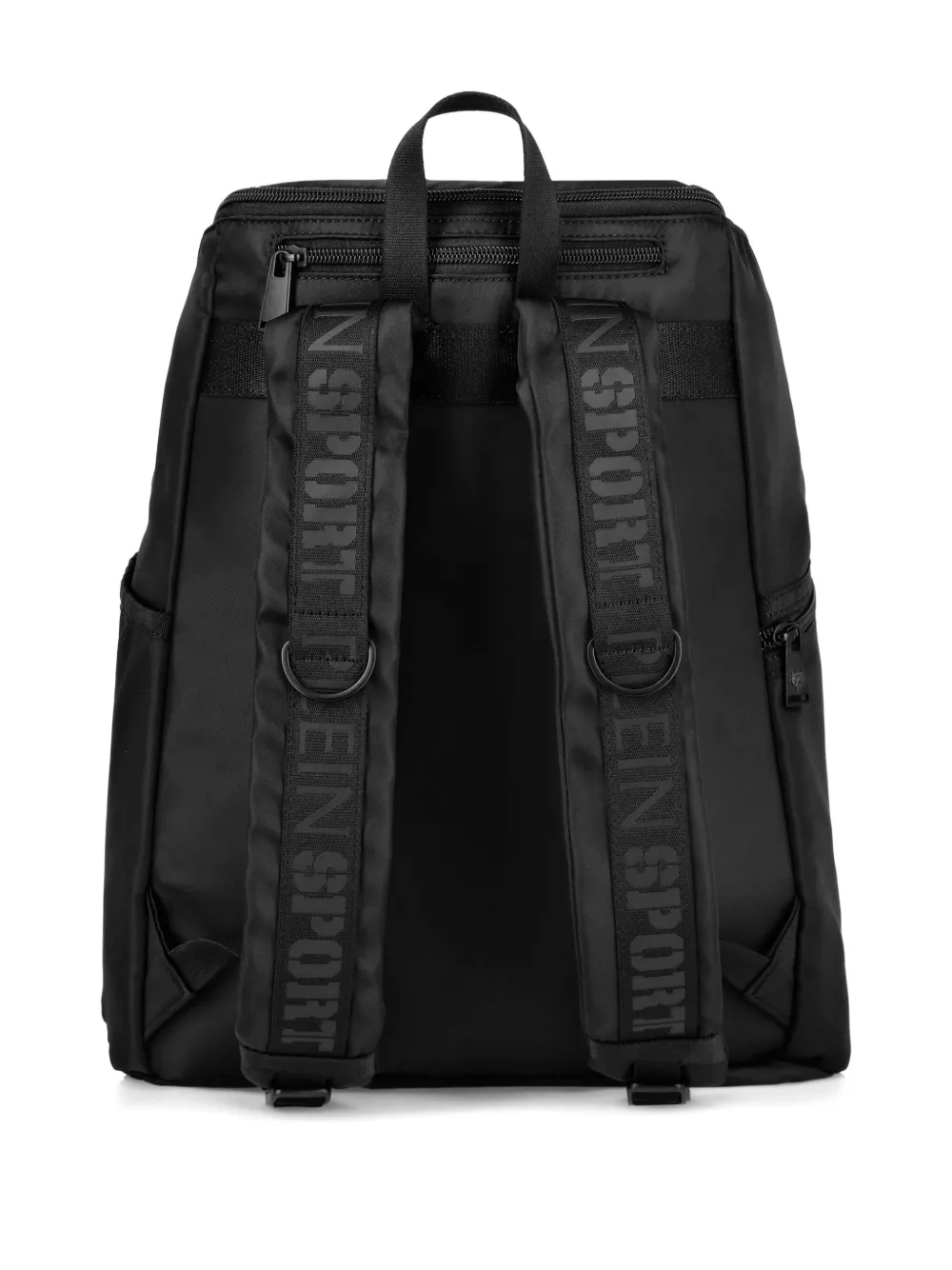 Plein Sport Rugzak met logopatch Zwart