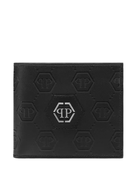 Philipp Plein cartera con compartimentos y cierre