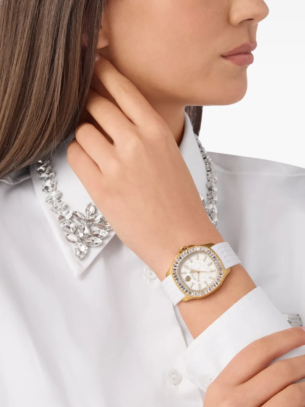 Philipp Plein $pectre Lady 38 mm - Wit