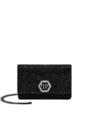 Philipp Plein mini Hexagon-logo shoulder bag - Black