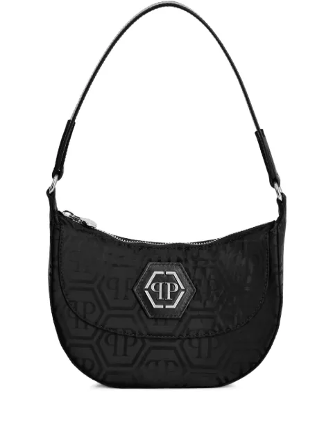 Philipp Plein monogram-jacquard shoulder bag