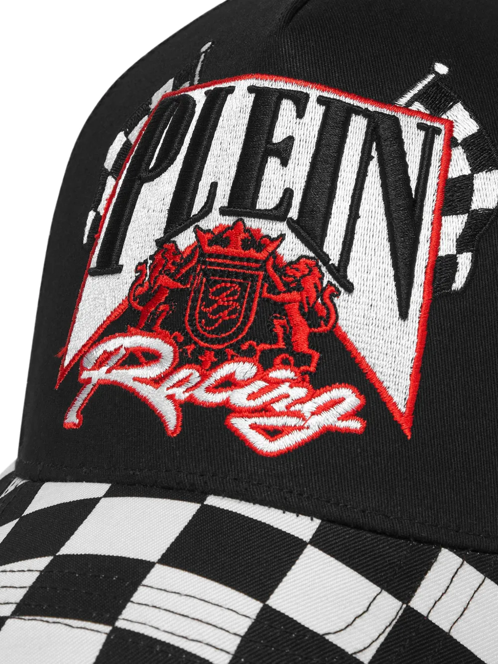 Philipp Plein Pet met geborduurd logo Zwart