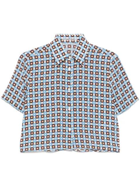 Ermanno Scervino chemise à motif géométrique