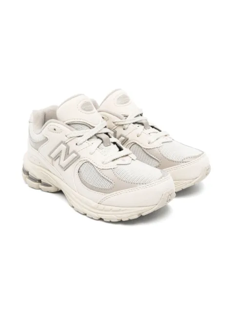 New Balance Kids logo-patch sneakers