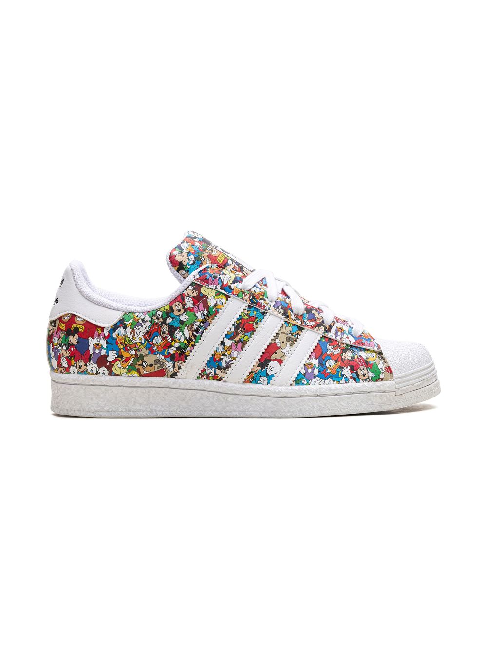 adidas Kids x Disney Mickey Superstar "Core Black Cloud White Wonder White" sneakers Wit