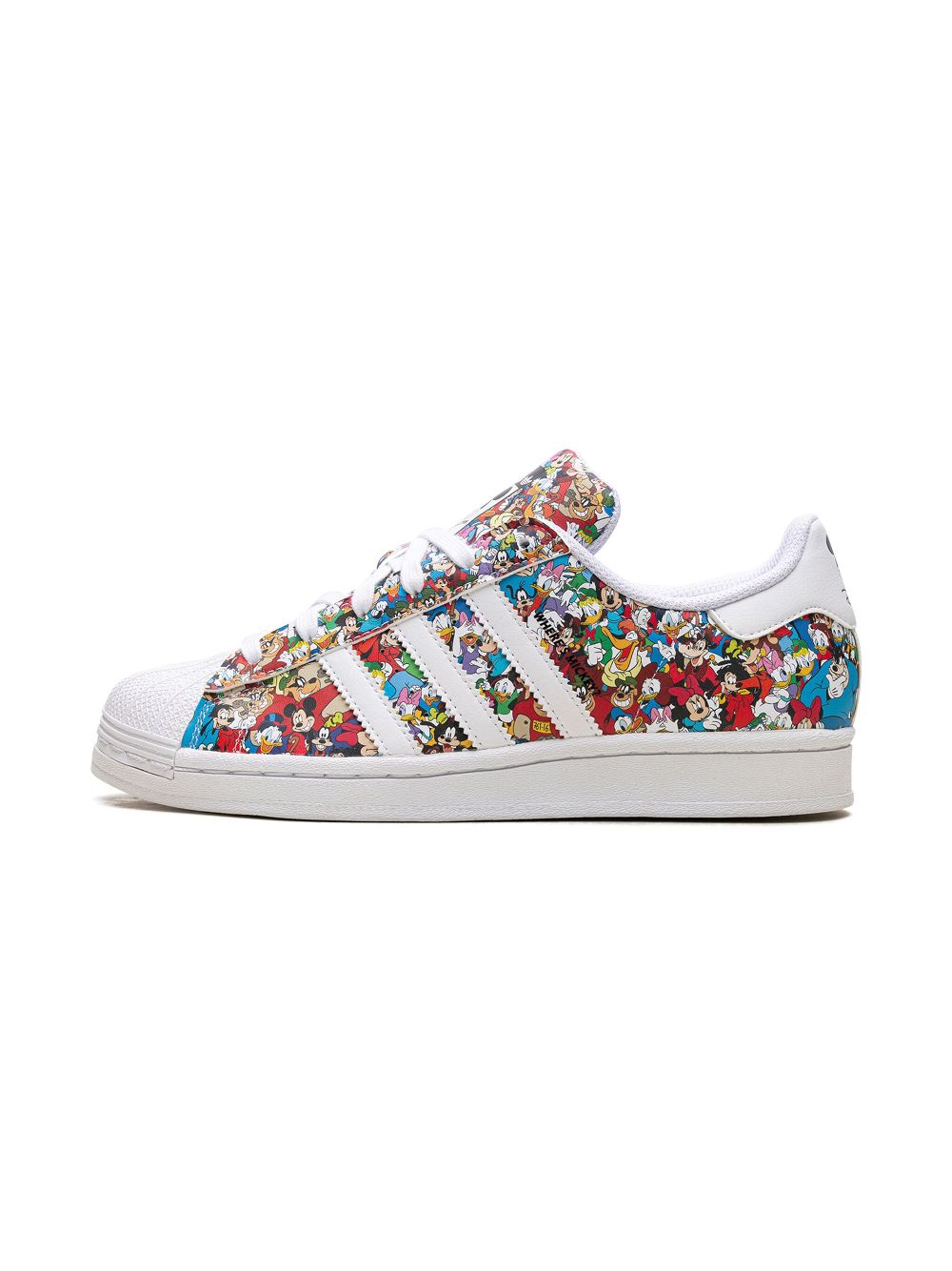 adidas Kids x Disney Mickey Superstar "Core Black Cloud White Wonder White" sneakers Wit