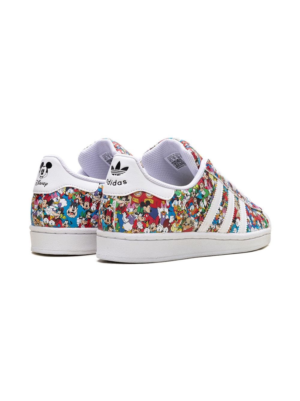 adidas Kids x Disney Mickey Superstar "Core Black Cloud White Wonder White" sneakers Wit