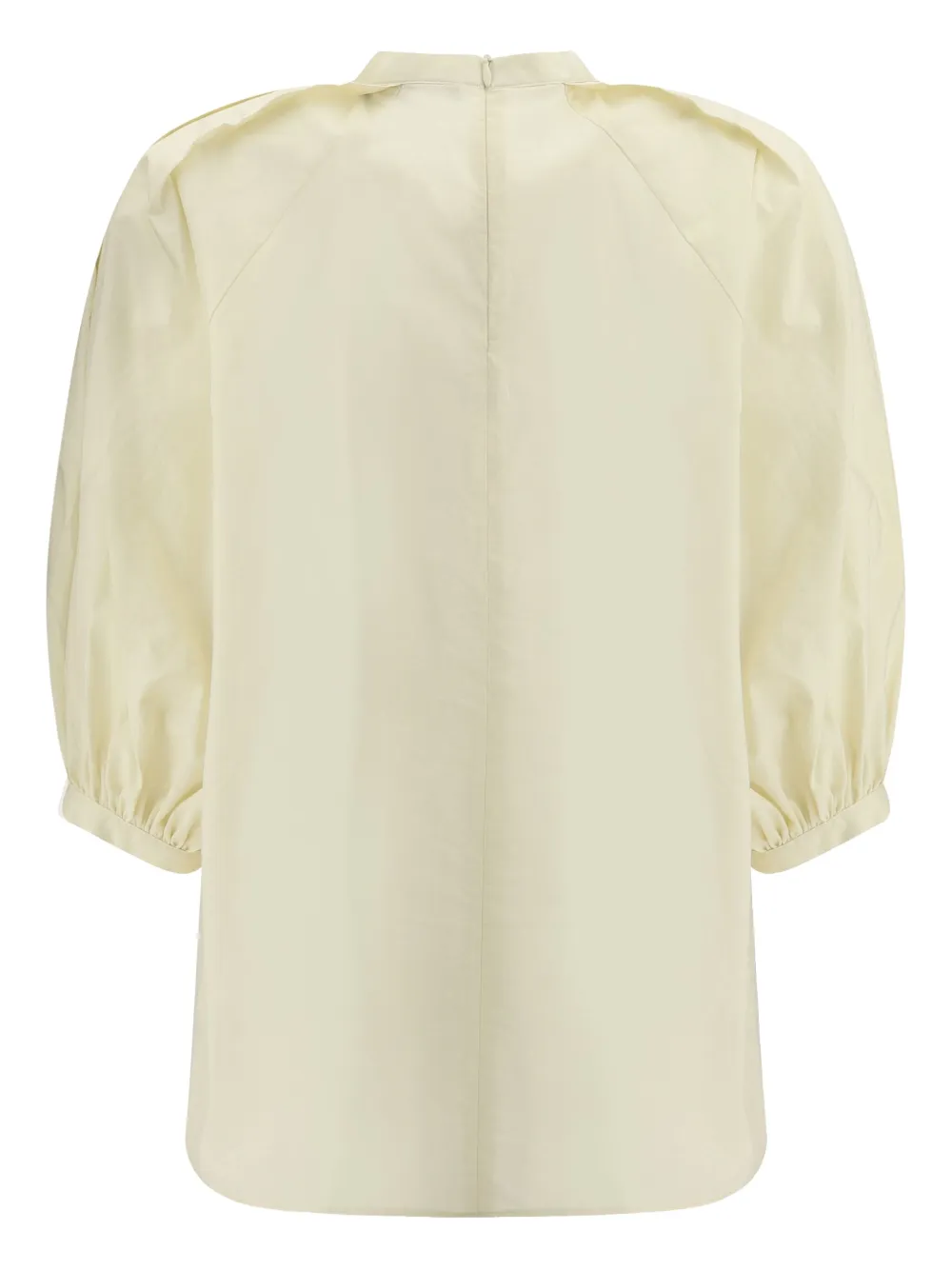 Fabiana Filippi round neck blouse - Geel