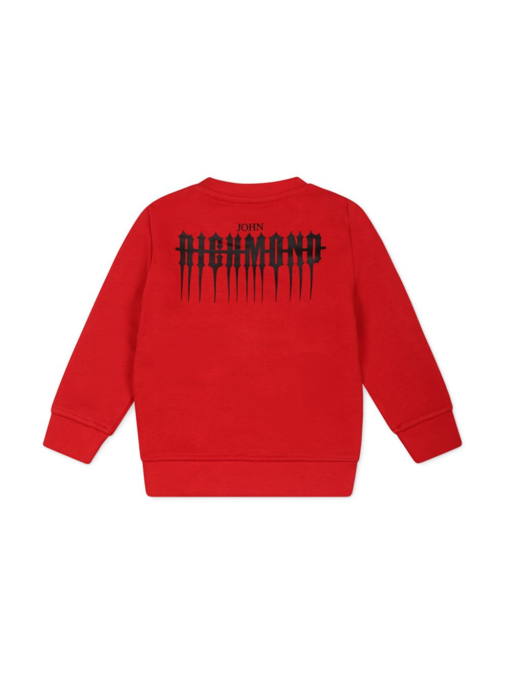 John Richmond Junior logo-print sweatshirt - Rood