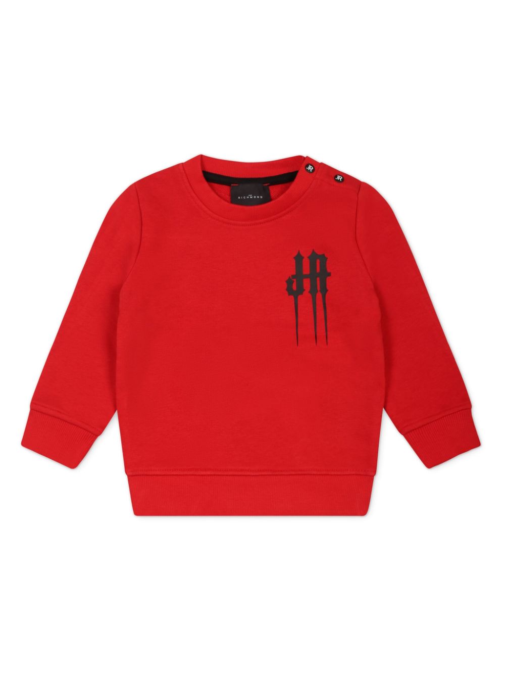 John Richmond Junior Sweater met logoprint Rood