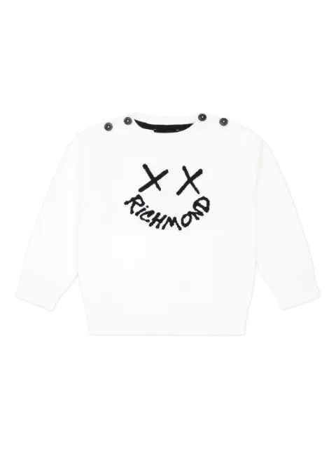 John Richmond Junior logo-print sweatshirt