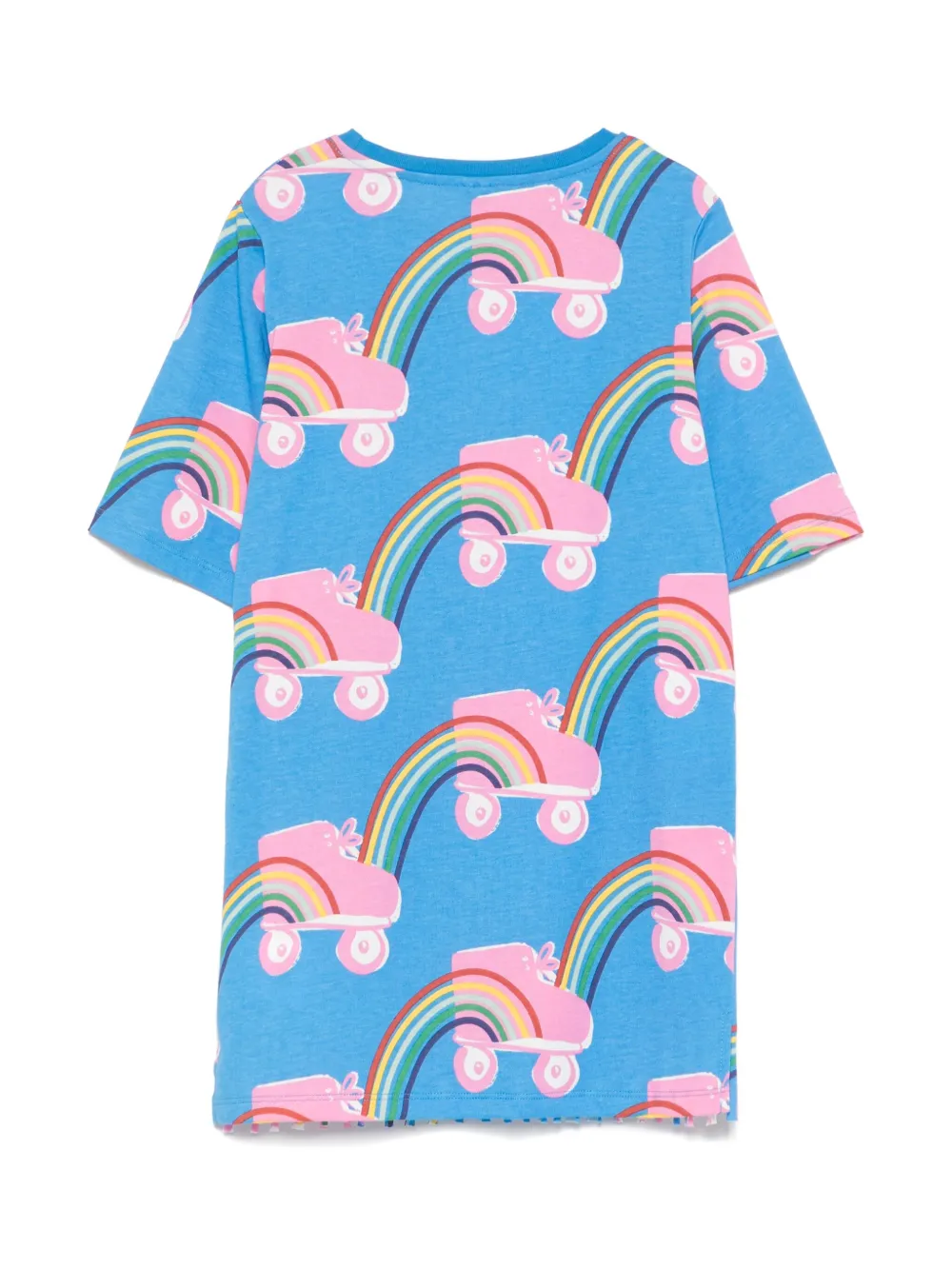 Stella McCartney Kids Jurk met print - Blauw