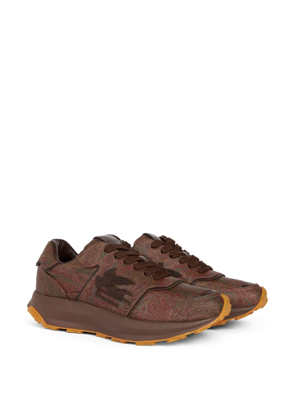 ETRO Sneakers met paisley-print - Rood