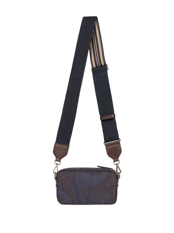 ETRO｜CROSSBAGS (Essential Crossbody Bag (1P050 8502 000 ETRO Etro Essential bandana-print Crossbody Bag | Brown