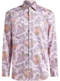 ETRO Maxi Flower Paisley shirt - Pink
