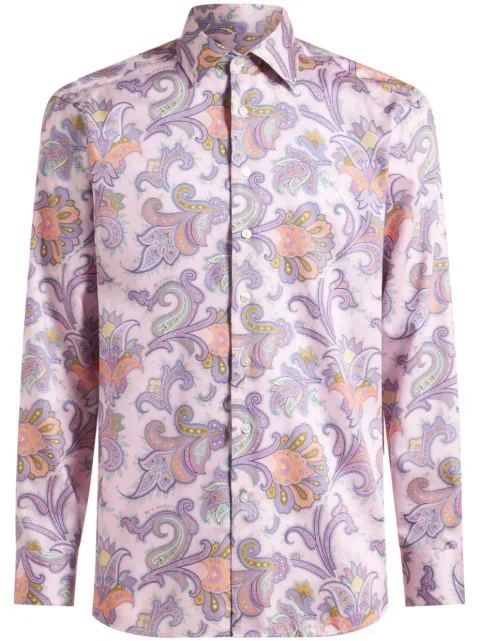 ETRO Maxi Flower Paisley shirt