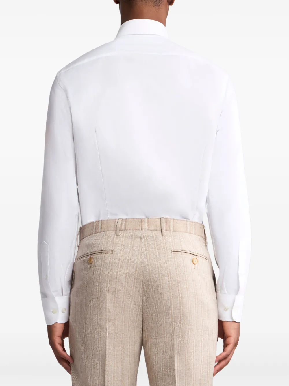ETRO Overhemd met geborduurd logo Wit