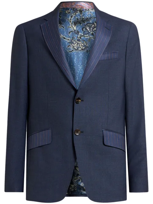 Veste de costume en laine - ETRO - Modalova