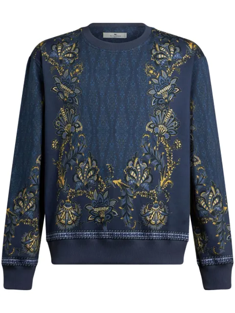 ETRO sudadera con estampado
