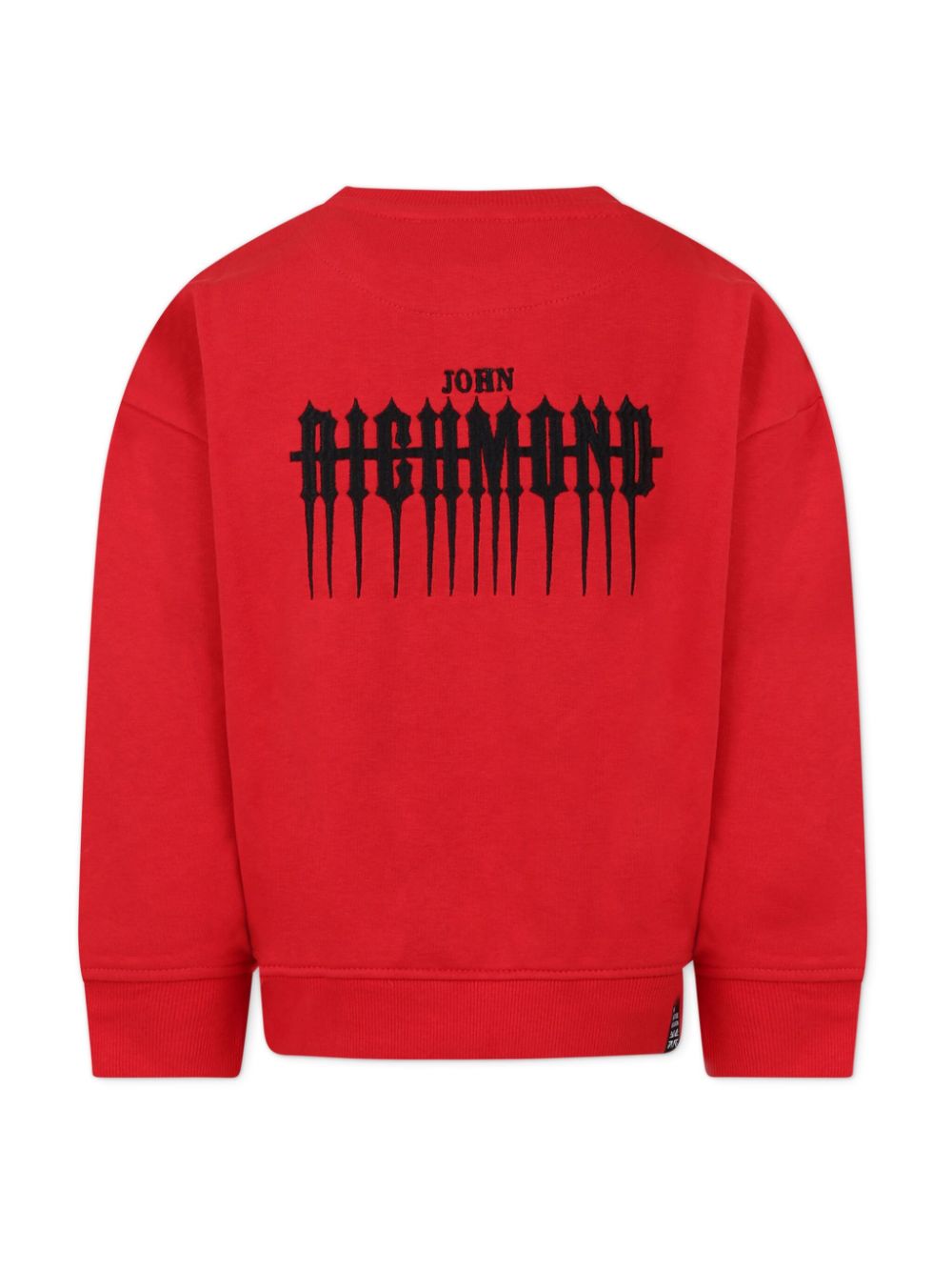 John Richmond Junior logo-print sweatshirt - Rood