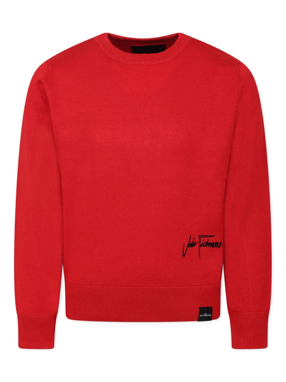 John Richmond Junior Trui met geborduurd logo Rood