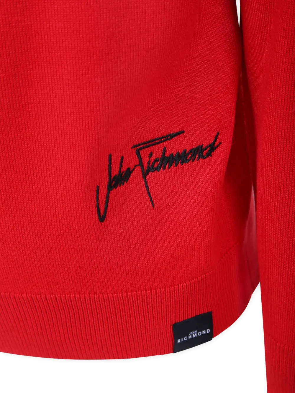 John Richmond Junior Trui met geborduurd logo Rood