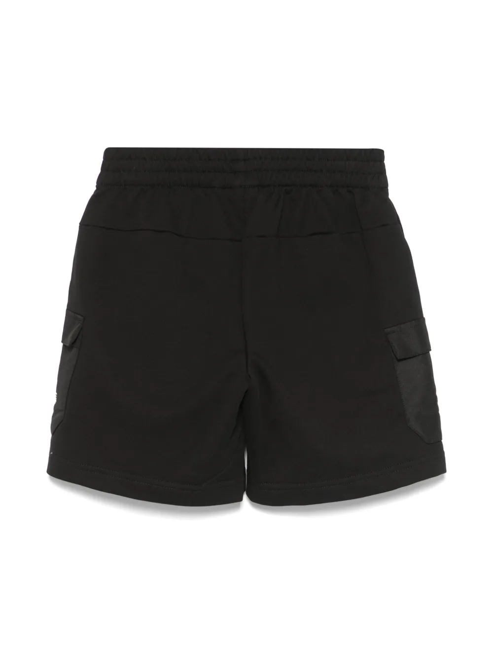 Emporio Armani Kids logo shorts - Zwart