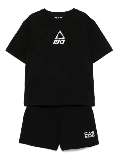 Emporio Armani Kids set de shorts con logo de águila