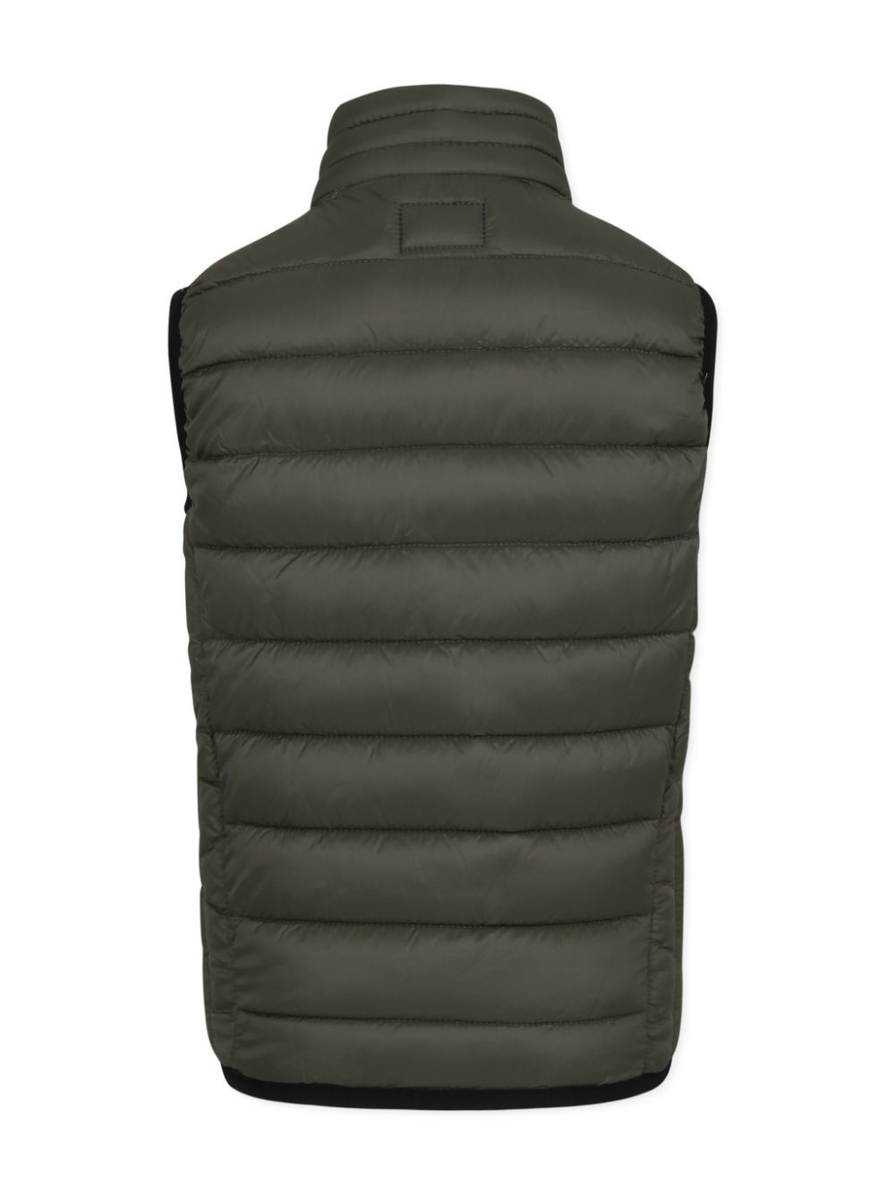 John Richmond Junior logo-print gilet - Groen