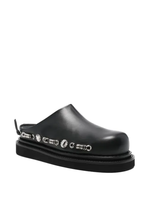 Toga Pulla stud-detail slippers FTGPW138009009 - 1