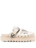 Toga Pulla eyelet-metal mules - Neutrals