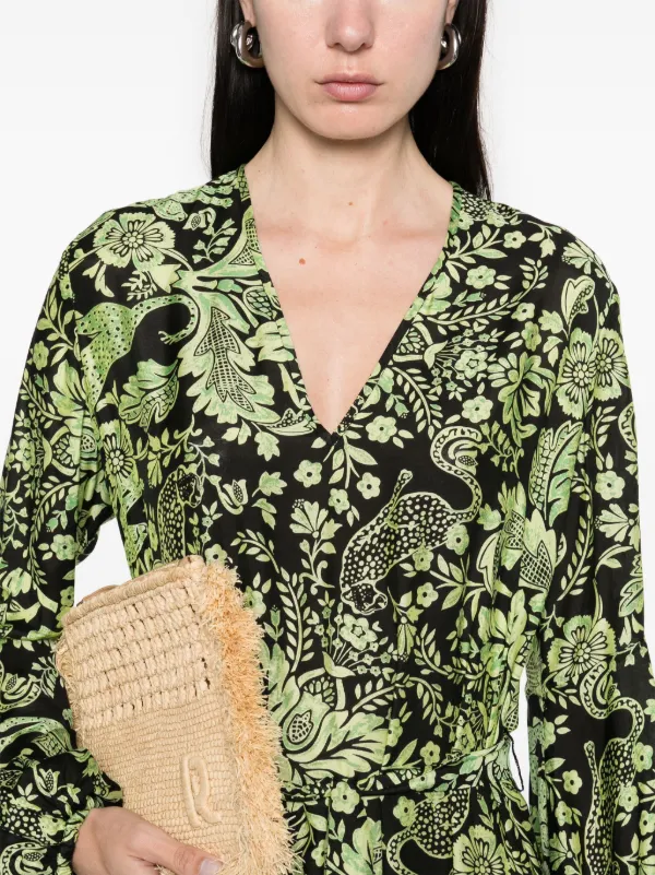 diane von furstenberg green dress Green Miles Dress