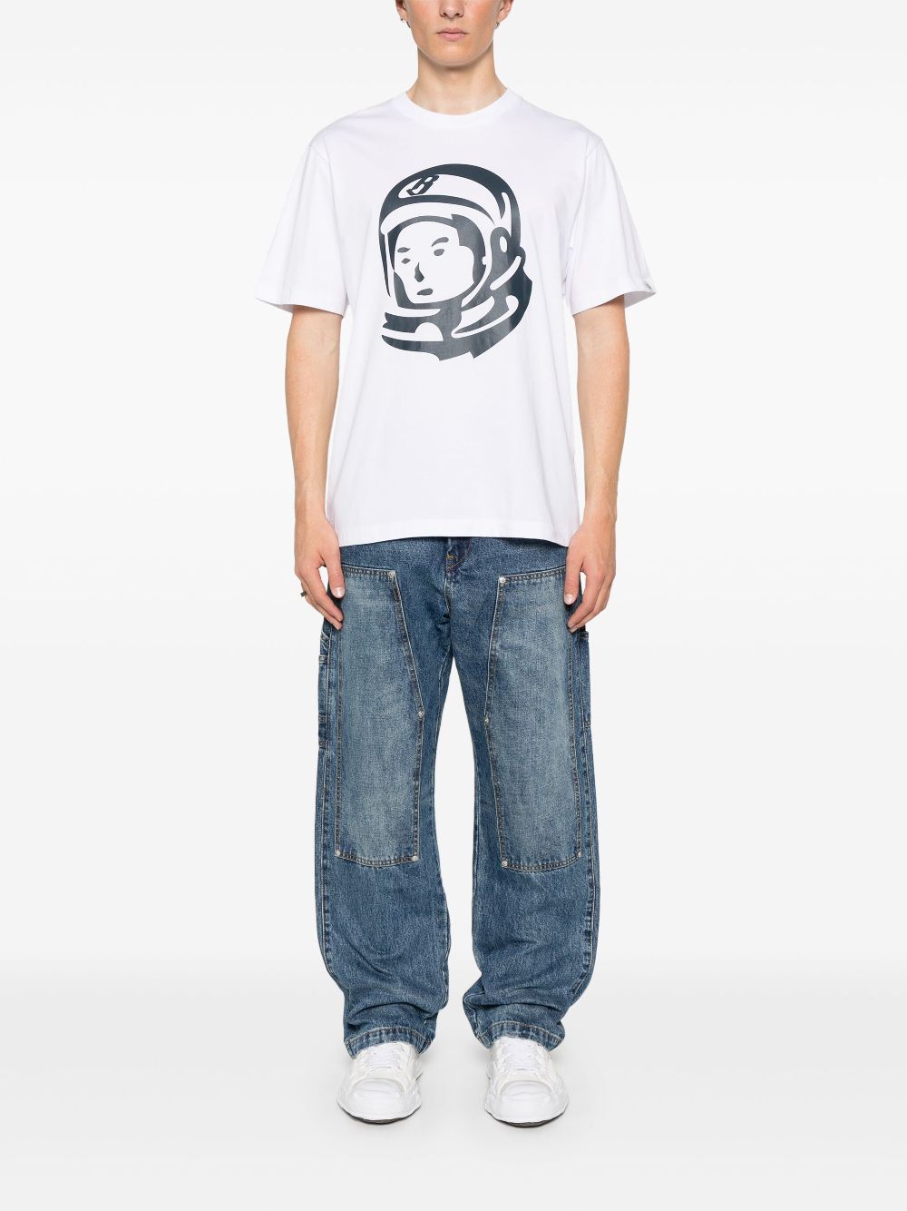 Billionaire Boys Club Astro Helmet T-Shirt - Wit