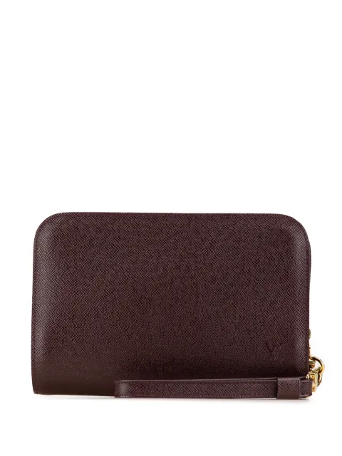 Louis Vuitton Pre-Owned 2001 Taiga Pochette Baikal clutch bag