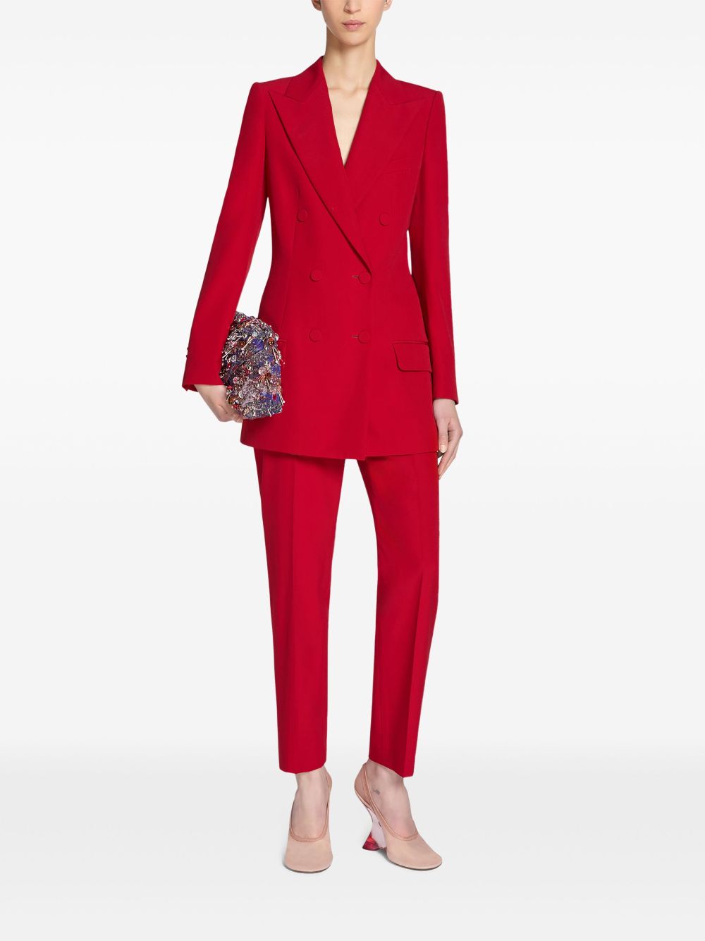 DRIES VAN NOTEN Wollen blazer - Rood