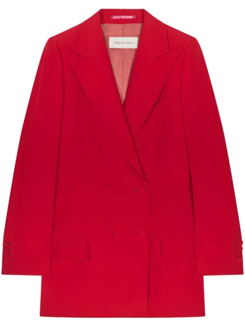 DRIES VAN NOTEN wool blazer