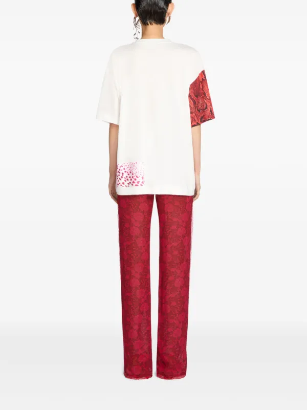 Tシャツ・カットソー DRIES VAN NOTEN Woman T-Shirt White 2510111311600 001 White oversized-fit T-shirt Dries van noten - women - DRIES