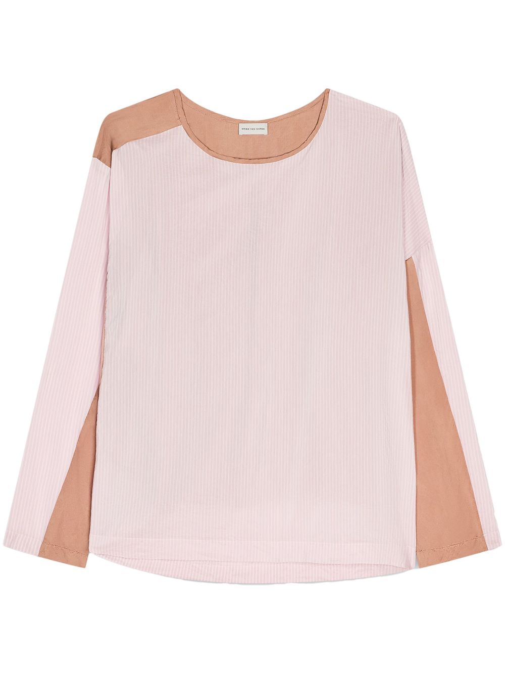 DRIES VAN NOTEN asymmetric top - Pink