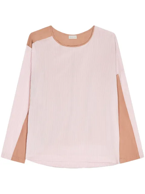 DRIES VAN NOTEN asymmetric top