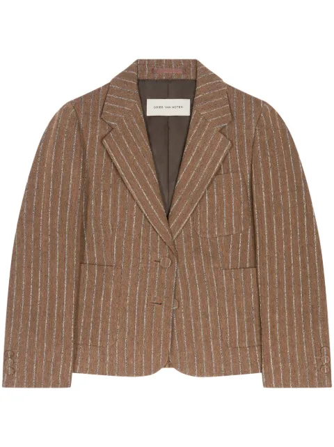 DRIES VAN NOTEN cropped blazer