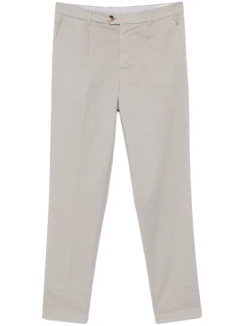 Brunello Cucinelli pleated tapered trousers
